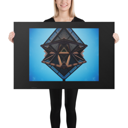 Steel Diamond | Canvas Art Print | Gallery Wrap - Image 4