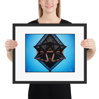 Steel Diamond | Framed Print