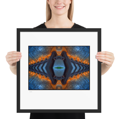 Rust Bat | Framed Art Print - Image 11