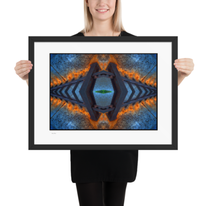 Rust Bat | Framed Art Print