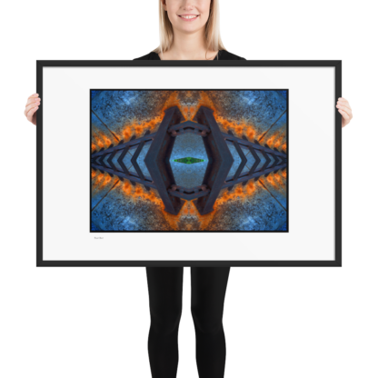 Rust Bat | Framed Art Print - Image 12