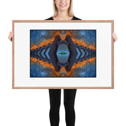 Rust Bat | Framed Art Print - Image 24