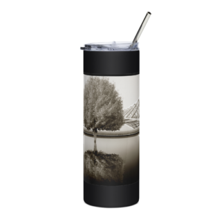 Bushy hair stainless steel tumbler