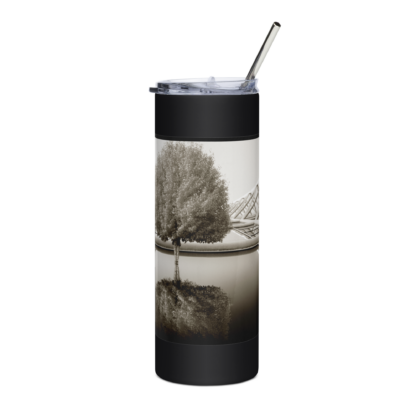 Bushy hair stainless steel tumbler