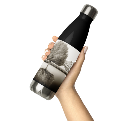 Bushy Hair   |  Insulated Stainless Steel Water Bottle - Image 9