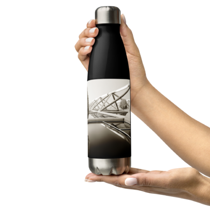 Bushy Hair   |  Insulated Stainless Steel Water Bottle - Image 8