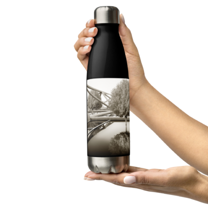 Bushy Hair   |  Insulated Stainless Steel Water Bottle - Image 7