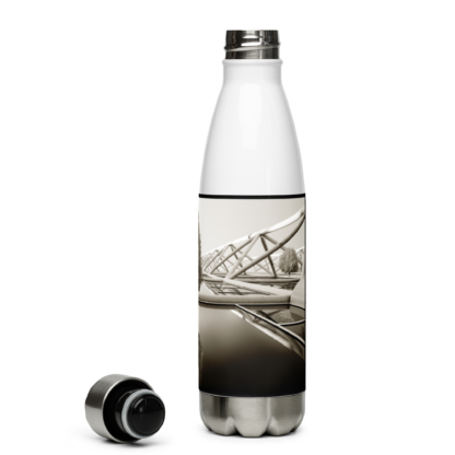 Bushy Hair   |  Insulated Stainless Steel Water Bottle - Image 4