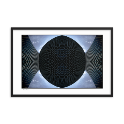 Wave Globe | Framed Art Print - Image 11