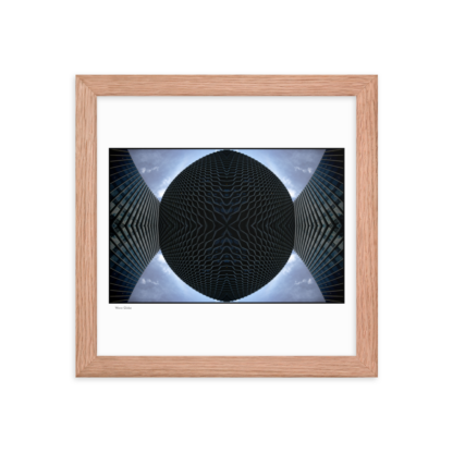 Wave Globe | Framed Art Print - Image 12