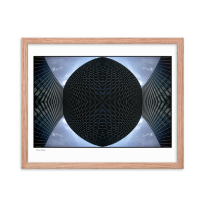 Wave Globe | Framed Art Print - Image 18