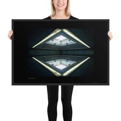 Landing Bay 01  | Framed Poster - Image 10