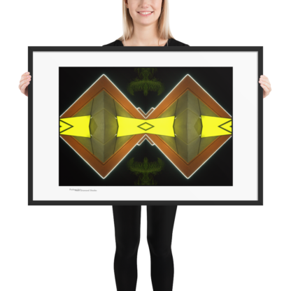 Neon Diamond Shades   |   Framed Print - Image 10