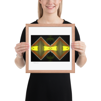 Neon Diamond Shades   |   Framed Print - Image 11