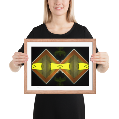 Neon Diamond Shades   |   Framed Print - Image 13