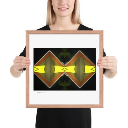 Neon Diamond Shades   |   Framed Print - Image 15