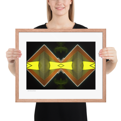 Neon Diamond Shades   |   Framed Print - Image 16