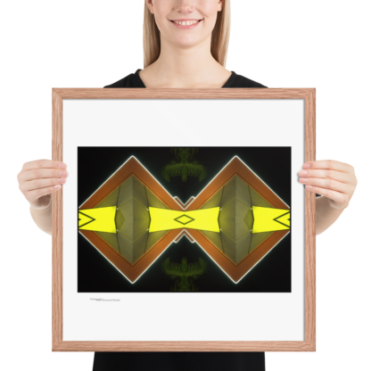 Neon Diamond Shades   |   Framed Print - Image 17