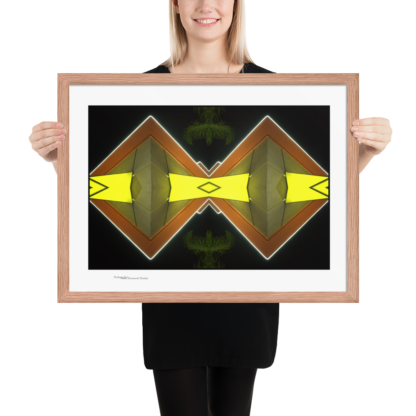 Neon Diamond Shades   |   Framed Print - Image 18