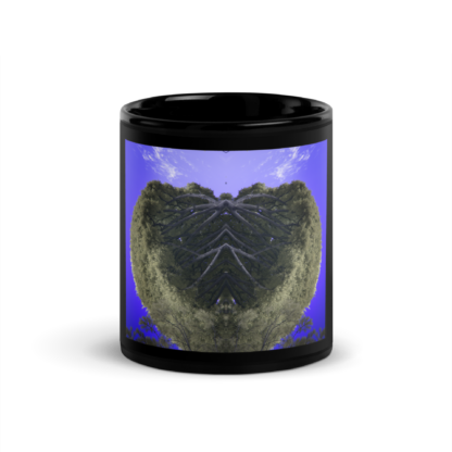 GeoVascular |  Black Ceramic Coffee Mug   - Image 5