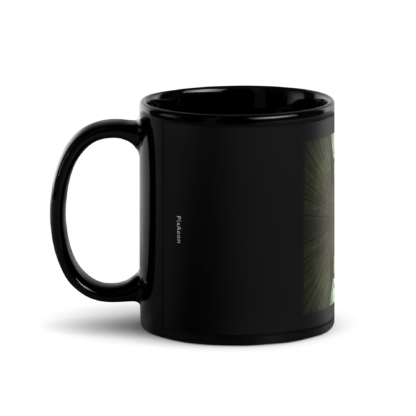 The Hive | Black Ceramic Coffee Mug - Image 2