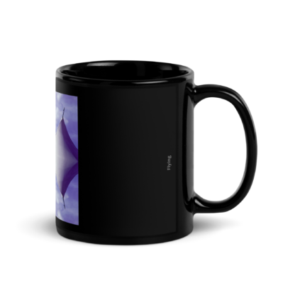 Flying  |  Black Ceramic Coffee Mug   - Image 4