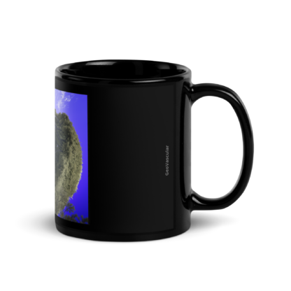 GeoVascular |  Black Ceramic Coffee Mug   - Image 4