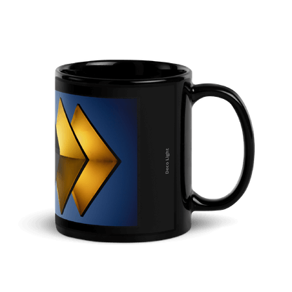 Deco Light  |  Black Ceramic Coffee Mug   - Image 9