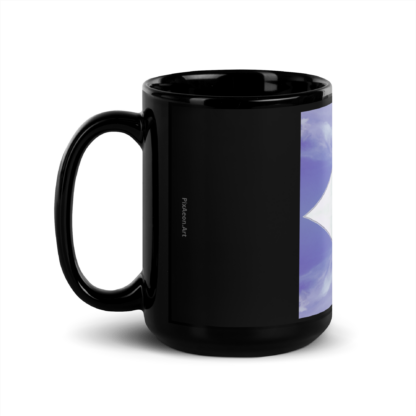 Flying  |  Black Ceramic Coffee Mug   - Image 5