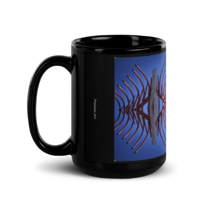 Centerpede  |  Black Ceramic Coffee Mug   - Image 6