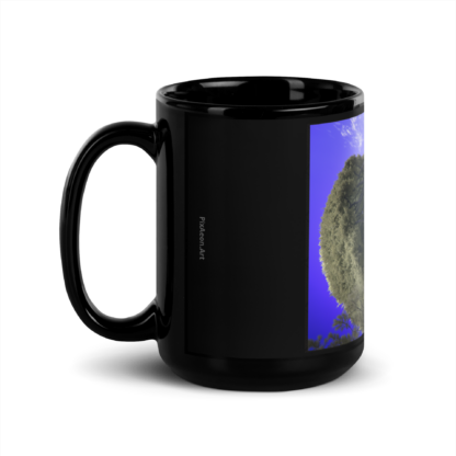 GeoVascular |  Black Ceramic Coffee Mug   - Image 6