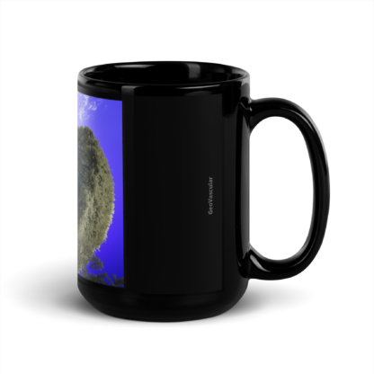 GeoVascular |  Black Ceramic Coffee Mug   - Image 7