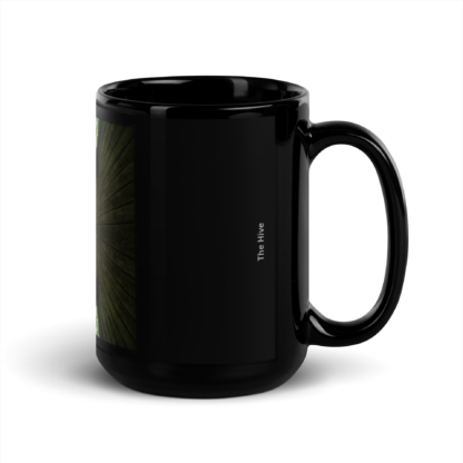 The Hive | Black Ceramic Coffee Mug - Image 6