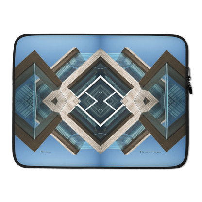 Diamond House  |  Neoprene Laptop Sleeve - Image 2