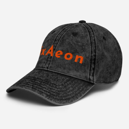 PixAeon Logo | Vintage Cotton Twill Cap - Image 21