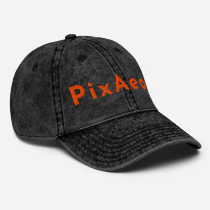 PixAeon Logo | Vintage Cotton Twill Cap - Image 22