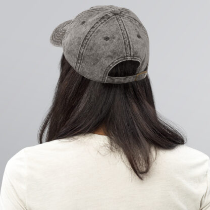 PixAeon Logo | Vintage Cotton Twill Cap - Image 11