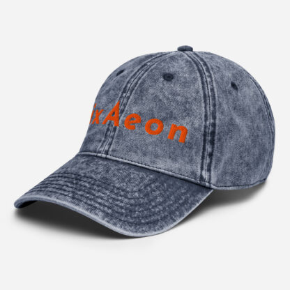 PixAeon Logo | Vintage Cotton Twill Cap - Image 15