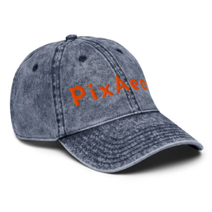 PixAeon Logo | Vintage Cotton Twill Cap - Image 20