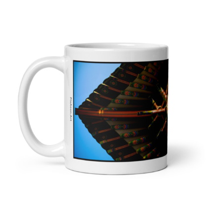 Butterfly Pagoda South | Ceramic Coffee Mug | Full Width | Master Series - Image 10