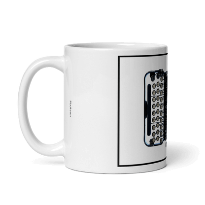 Instrument of Mass Distraction Afterwords | White Ceramic Coffee Mug - Image 3