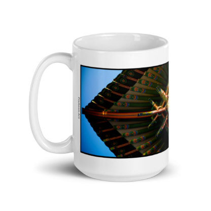 Butterfly Pagoda South | Ceramic Coffee Mug | Full Width | Master Series - Image 7