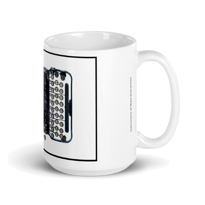 Instrument of Mass Distraction Afterwords | White Ceramic Coffee Mug - Image 4