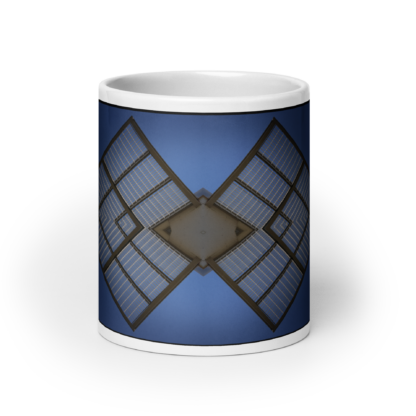 Satellite Moth   | Ceramic Coffee Mug | white  - Image 8