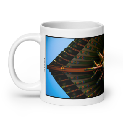 Butterfly Pagoda South | Ceramic Coffee Mug | Full Width | Master Series - Image 5