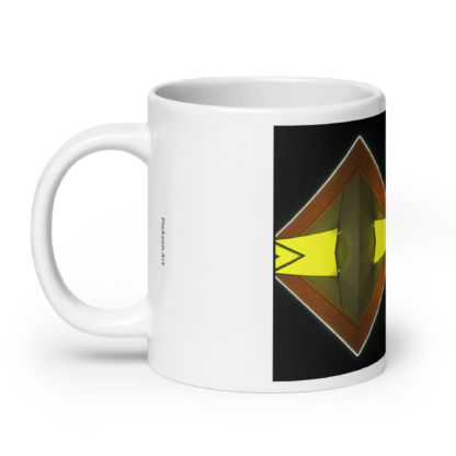 Neon Diamond Shades   |  Ceramic Coffee Mug | White  - Image 10