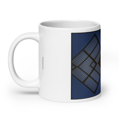 Satellite Moth   | Ceramic Coffee Mug | white  - Image 10