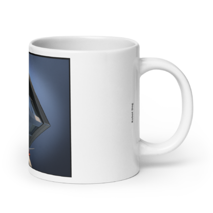 Robot Dog |  Ceramic Coffee Mug | White  - Image 9